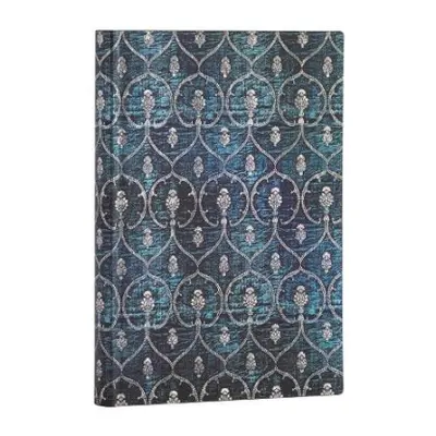 Blue Velvet Midi Unlined Journal - Paperblanks