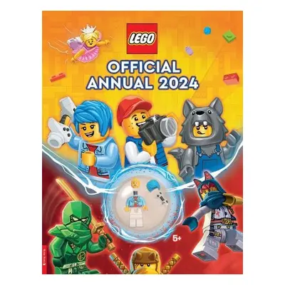 LEGO® Books: Official Annual 2024 (with gamer LEGO® minifigure) - LEGO® a Buster Books