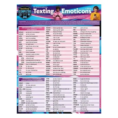 IM Abbreviations, Texting a Emoticons - BarCharts, Inc.