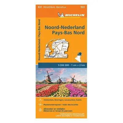 Netherlands North - Michelin Regional Map 531 - Michelin