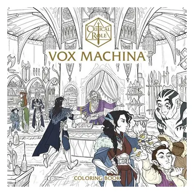 Critical Role: Vox Machina Coloring Book