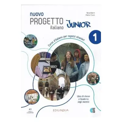 Nuovo Progetto italiano Junior 1 + online access code - Marin, T a Caon, Fabio