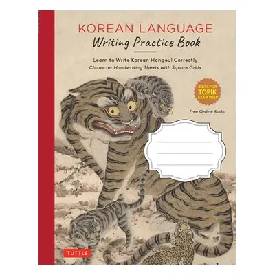 Korean Language Writing Practice Book