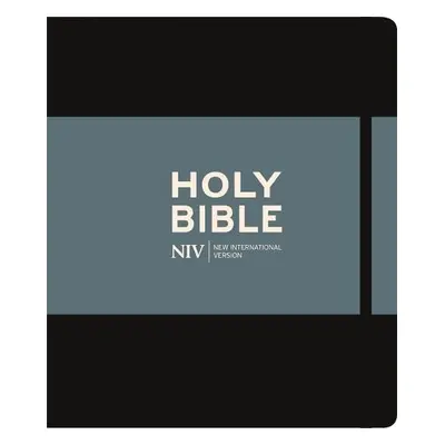 NIV Journalling Black Hardback Bible - Version, New International