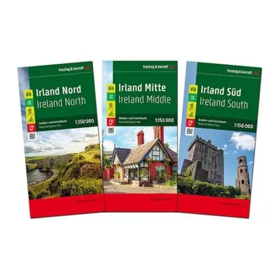 Ireland Road Map - 3 Map Set