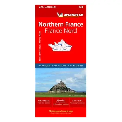 Northern France - Michelin National Map 724 - Michelin