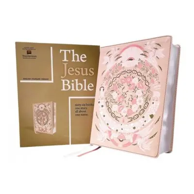 Jesus Bible Artist Edition, ESV, Leathersoft, Peach Floral