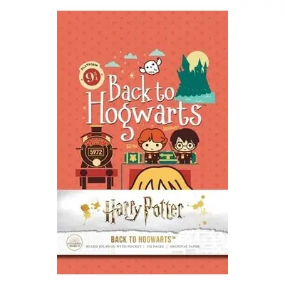 Harry Potter: Back to Hogwarts Hardcover Ruled Journal - Insight Editions