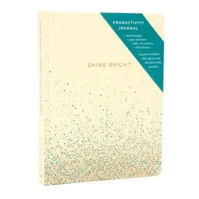 Shine Bright Productivity Journal, Cream