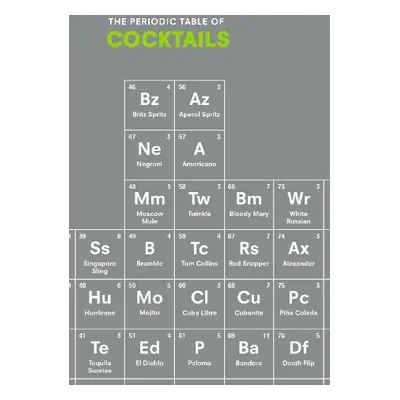 Periodic Table of COCKTAILS - Stokes, Emma