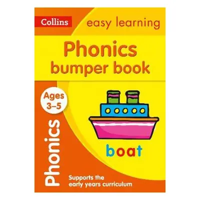 Phonics Bumper Book Ages 3-5 - Collins Easy Learning