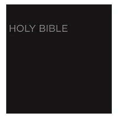 NKJV Holy Bible, Giant Print Center-Column Reference Bible, Black Leather-look, Thumb Indexed, 7