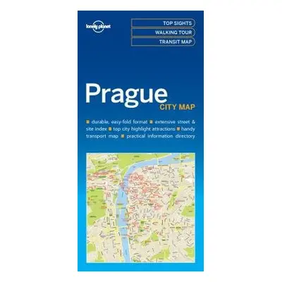 Lonely Planet Prague City Map - Lonely Planet