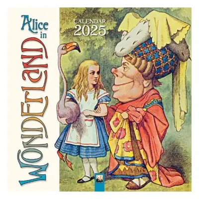 Alice in Wonderland Wall Calendar 2025 (Art Calendar)