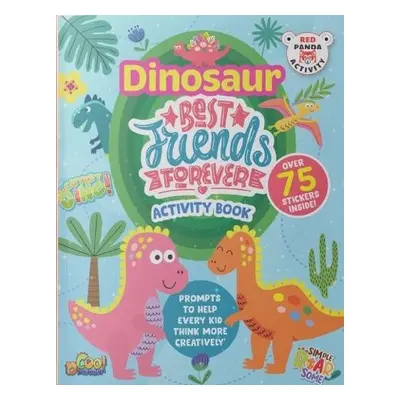 Dinosaur Best Friends Forever Activity Book - Panda, Red