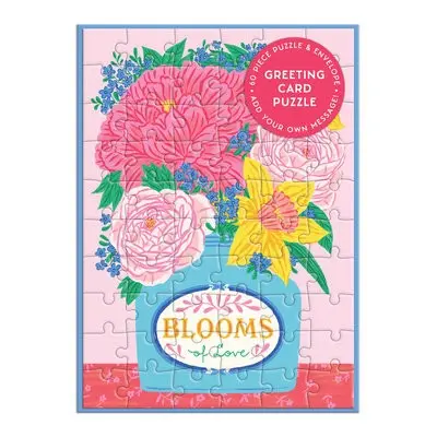 Blooms of Love Greeting Card Puzzle - Galison