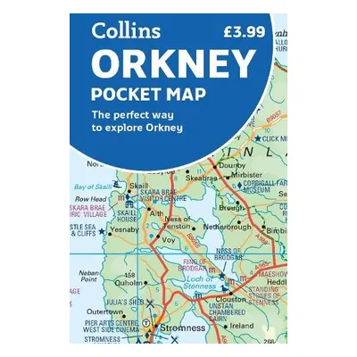 Orkney Pocket Map - Collins Maps