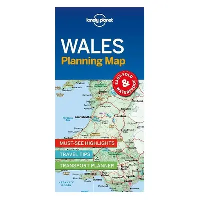 Lonely Planet Wales Planning Map - Lonely Planet