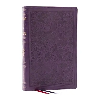 RSV Personal Size Bible with Cross References, Purple Leathersoft, (Sovereign Collection) - Nels