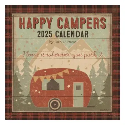 Happy Campers 2025 Wall Calendar - DiPaolo, Mr. Dan