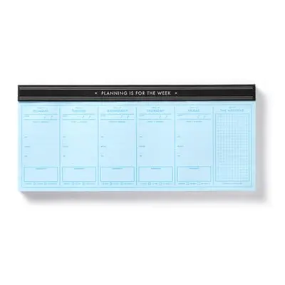 Planning Is For The Week Weekly Planner Pad - Brass Monkey a Galison