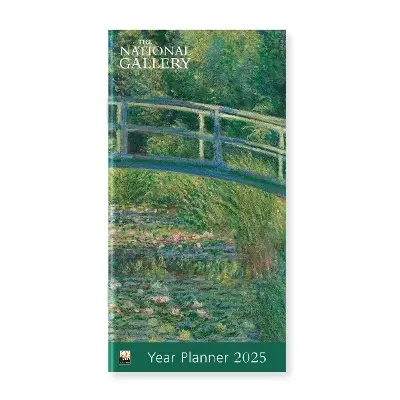 National Gallery: Monet, The Water-Lily Pond 2025 Year Planner - Month to View