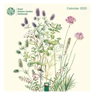 Royal Botanic Garden Edinburgh Wall Calendar 2025 (Art Calendar)