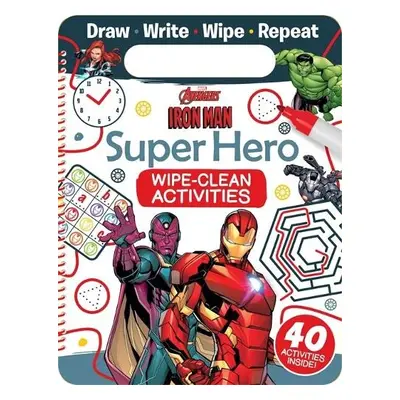 Marvel Avengers Iron Man: Super Hero Wipe-Clean Activities - Marvel Entertainment International 