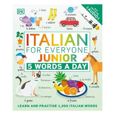 Italian for Everyone Junior 5 Words a Day - DK