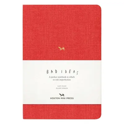 Notebook For Bad Ideas - Red/plain - Press, Hoxton Mini