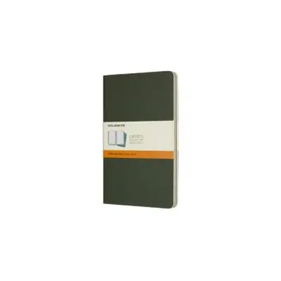 Moleskine Myrtle Green Large Ruled Cahier Journal (set Of 3)