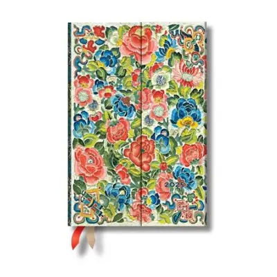 Pear Garden (Peking Opera Embroidery) Mini 12-month Day-at-a-time Hardback Dayplanner 2025 (Wrap