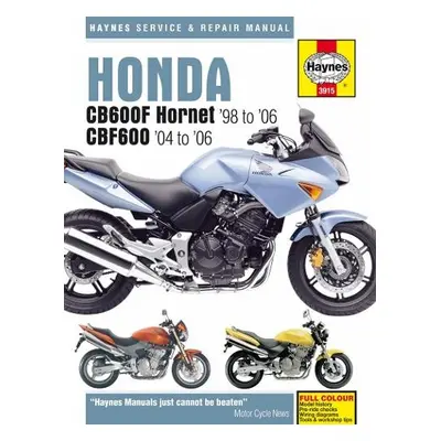 Honda CB600F Hornet a CBF600 (98 - 06) Haynes Repair Manual - Haynes Publishing