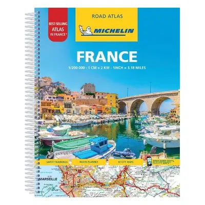 France -A4 Tourist a Motoring Atlas - Michelin