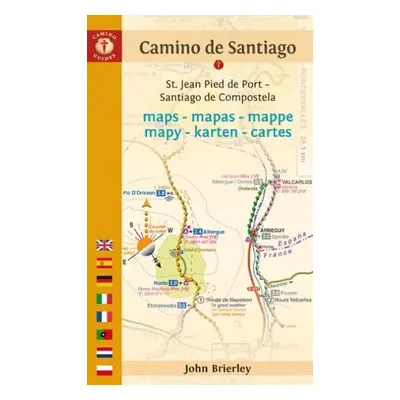 Camino De Santiago Maps - Brierley, John (John Brierley)