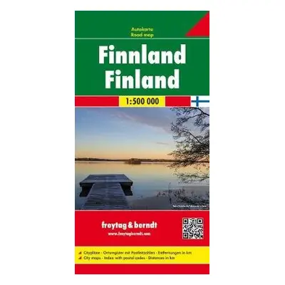 Finland Road Map 1:500 000