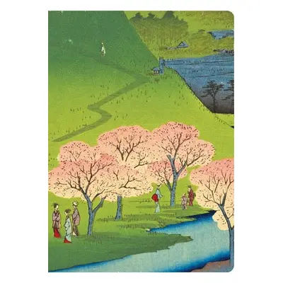 Hiroshige Cherry Blossoms Lined Hardcover Journal