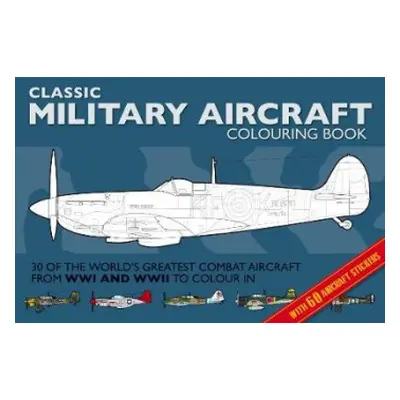 Military Aircraft Colouring Book - Wilde, Adam