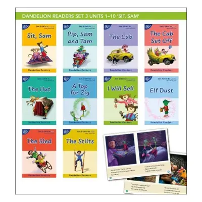 Phonic Books Dandelion Readers Set 3 Units 1-10 - Phonic Books