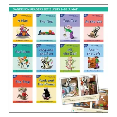 Phonic Books Dandelion Readers Set 2 Units 1-10 - Phonic Books