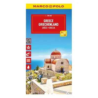 Greece a Islands Marco Polo Map - Marco Polo