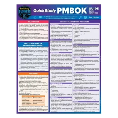 QuickStudy PMBOK Quick Reference Guide - BarCharts, Inc.