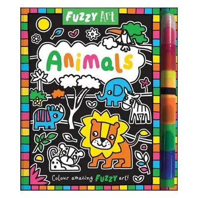 Fuzzy Art Animals - Hibbert, Melanie