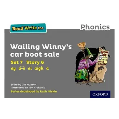 Read Write Inc. Phonics: Wailing Winny's Car Boot Sale (Grey Set 7 Storybook 6) - Munton, Gill