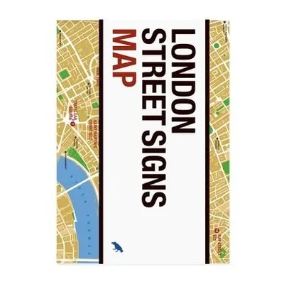 London Street Signs Map - Hall, Alistair