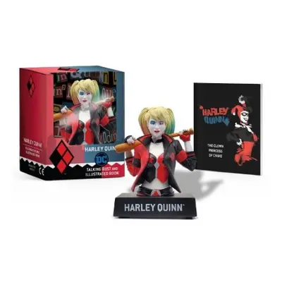 Harley Quinn Talking Figure and Illustrated Book - Korte, Steve