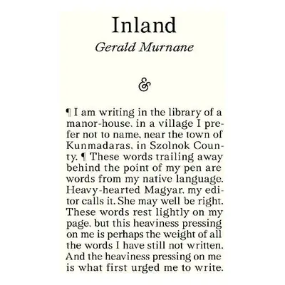 Inland - Murnane, Gerald