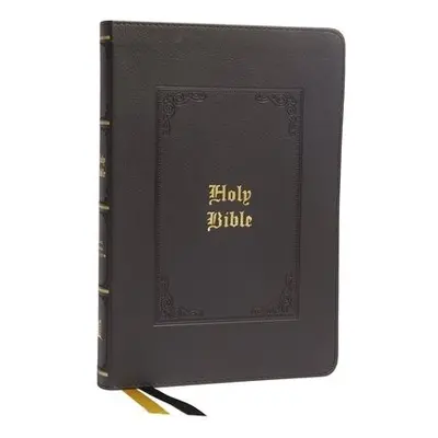 KJV Holy Bible: Large Print Thinline, Black Leathersoft, Red Letter, Comfort Print: King James V