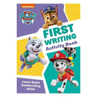 PAW Patrol First Writing Activity Book