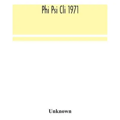 Phi Psi Cli 1971